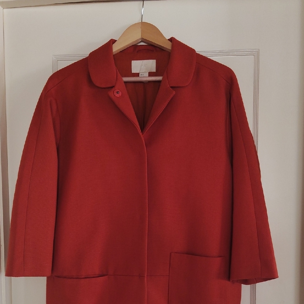 H&M Women's Red Trench Coat